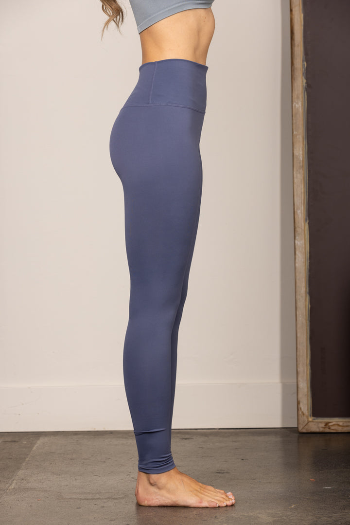 CHARCOAL HIGH-RISE PLUS SIZE LEGGINGS HE1001