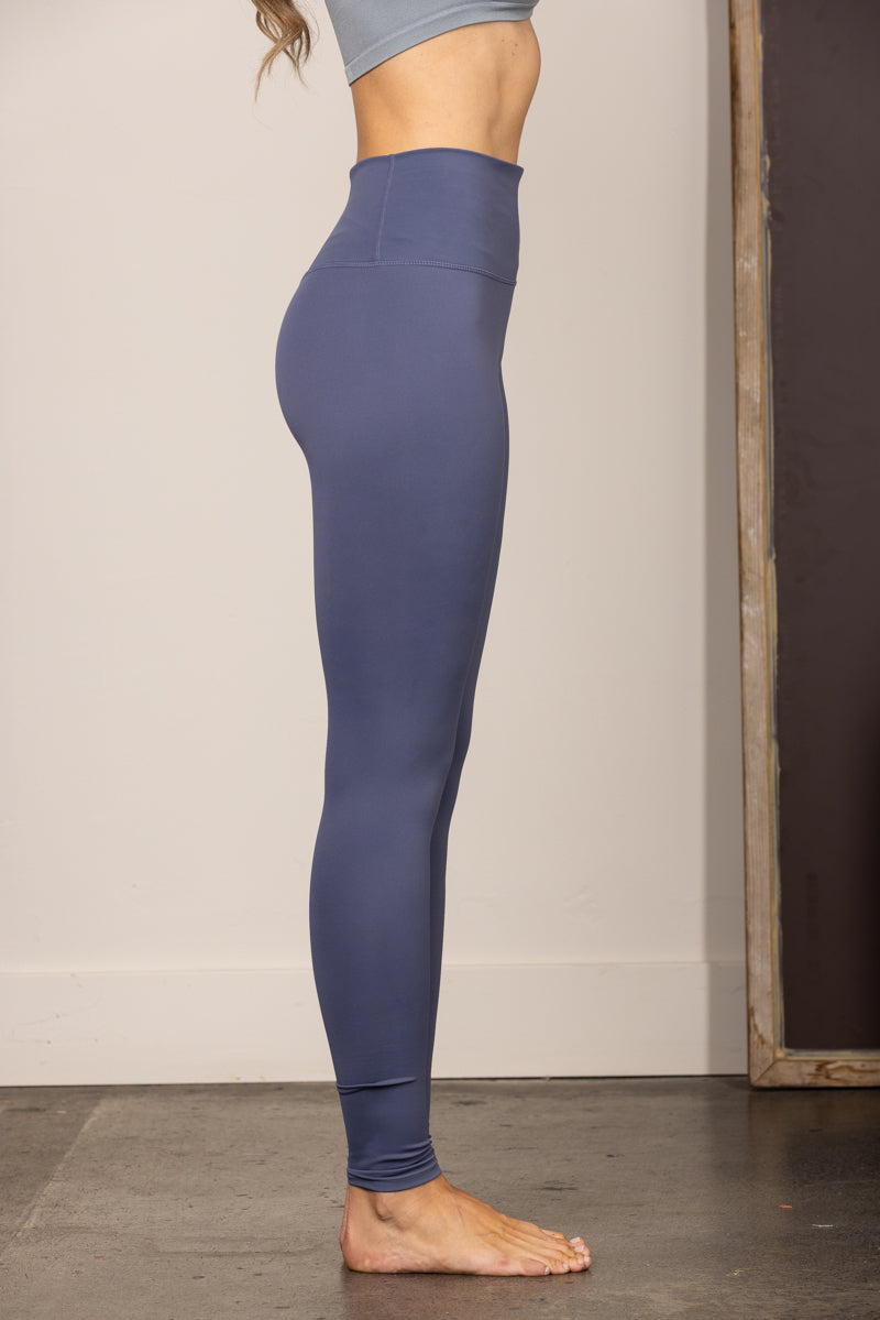 CHARCOAL HIGH-RISE LEGGINGS HE1001